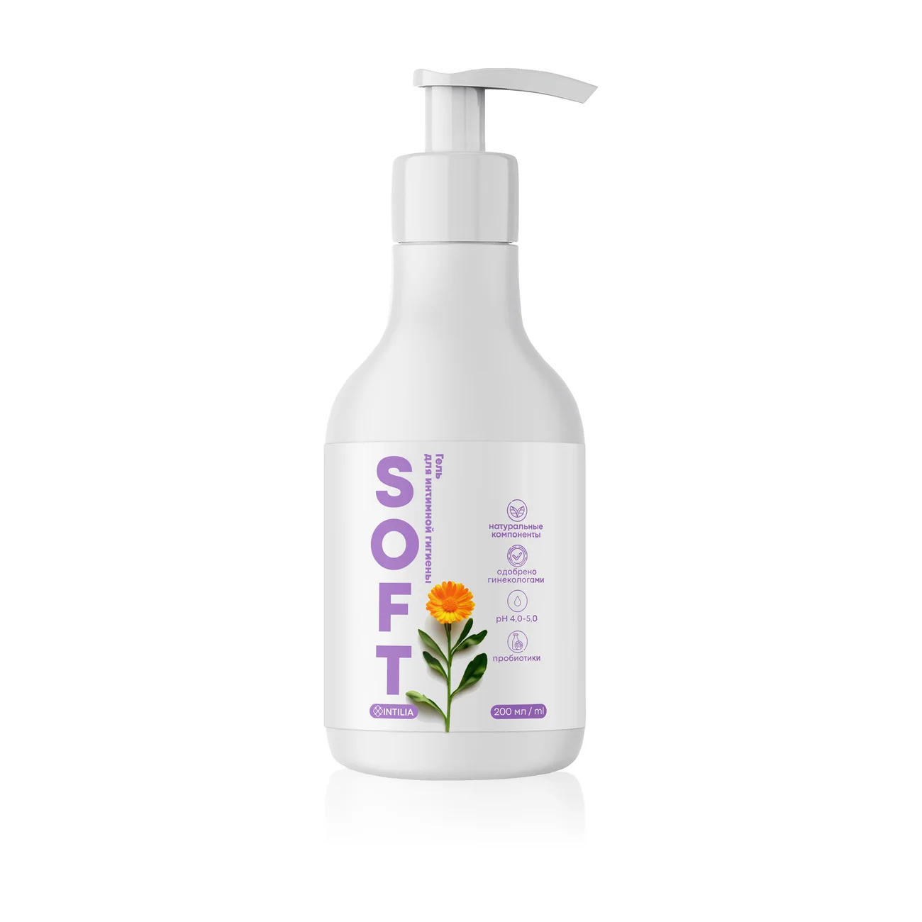 INTILIA intimate hygiene gel, 200 ml