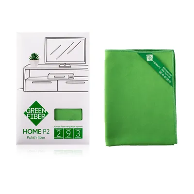Green Fiber HOME P2 ไฟเบอร์ขัด, สีเขียว