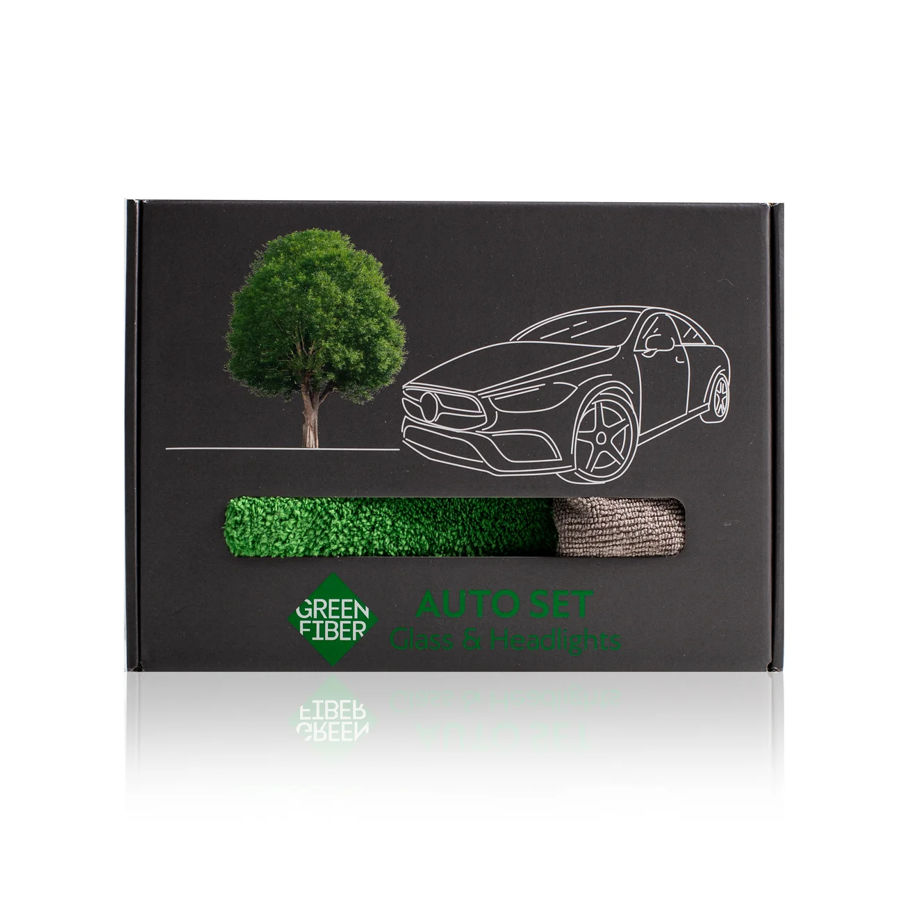 AUTO SET GlassAuto Set ชุดทำความสะอาดกระจกและไฟหน้า