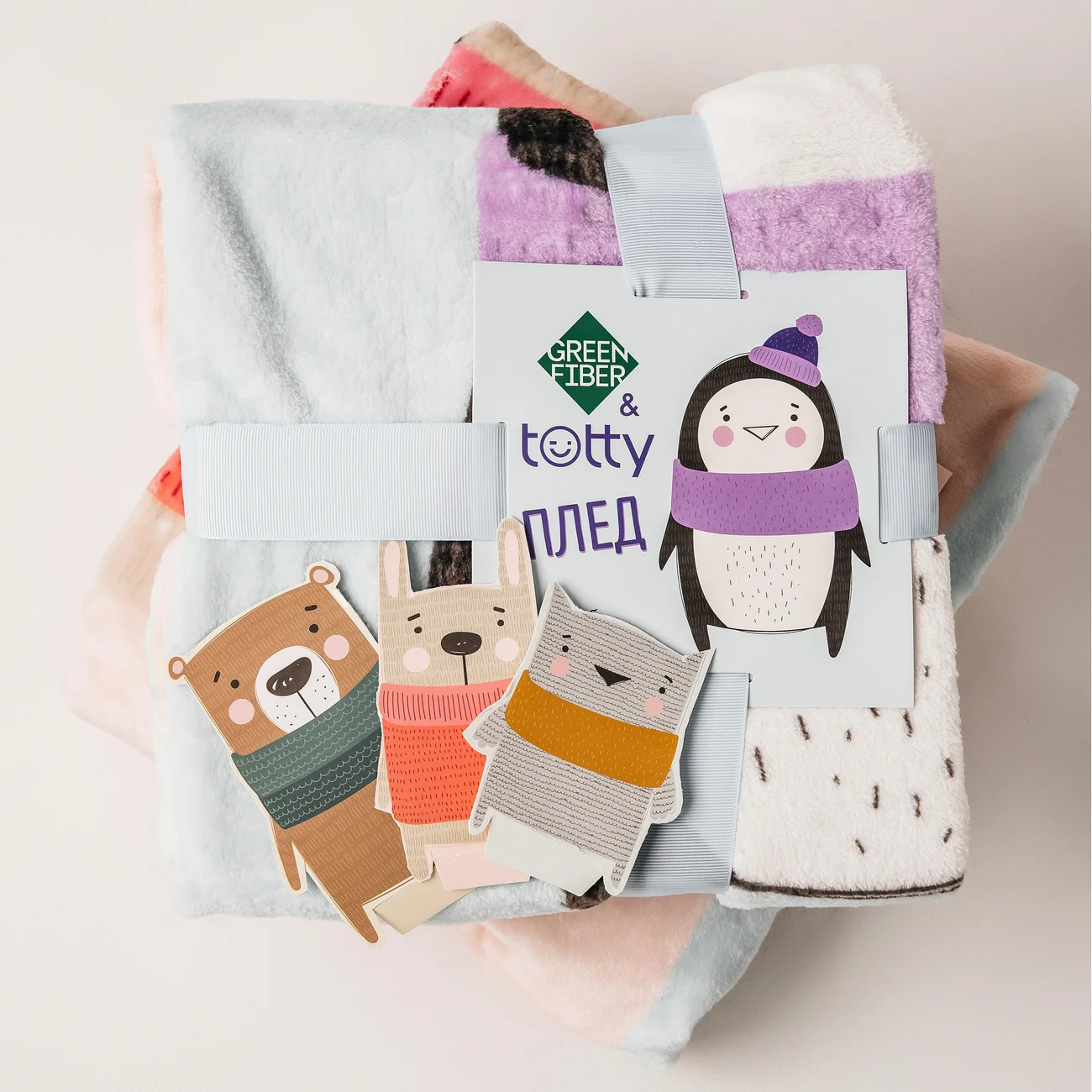 Green Fiber & Totty Children's Plaid