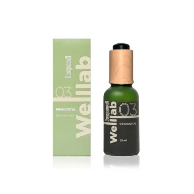 Polyprenol concentrate Welllab Liquid Prenovital, 25 ml