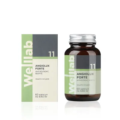 TPCN với diosmin hỗ trợ bảo vệ mạch máu Welllab ANGIOLUX FORTE, 60 viên