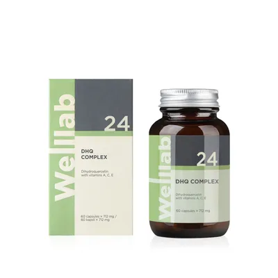 Doplněk stravy s dihydrokvercetinem a vitaminy WELLLAB DHQ COMPLEX, 60 kapslí