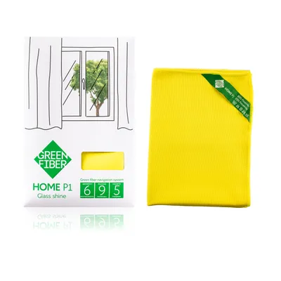 Green Fiber HOME P1 Fiber for glassware, yellow