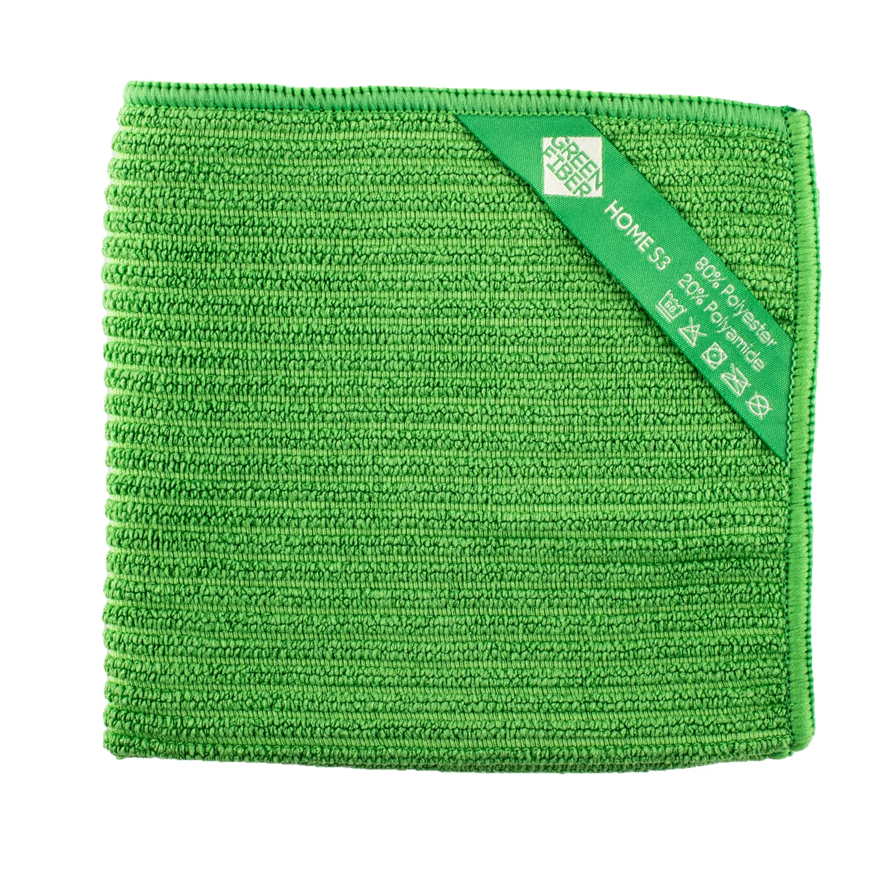 Green Fiber HOME S3 Ribbed fiber, green