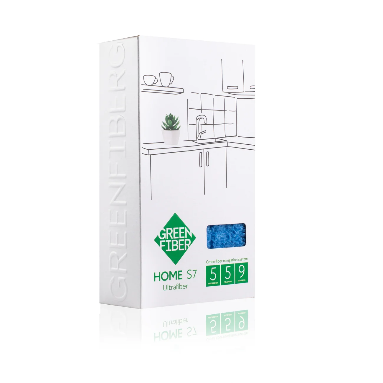 Green Fiber HOME S7 Involver Fiber, mavi