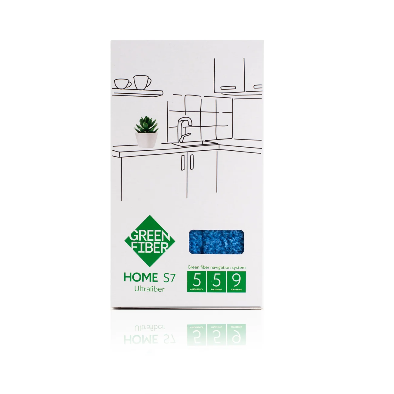 Green Fiber HOME S7 Involver Fiber, mavi