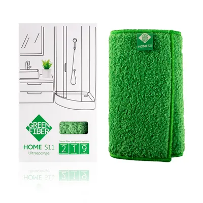 Green Fiber HOME S11 Involver sponge, green
