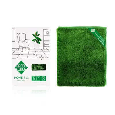 Green Fiber HOME S13 Twist fiber for the floor, green
