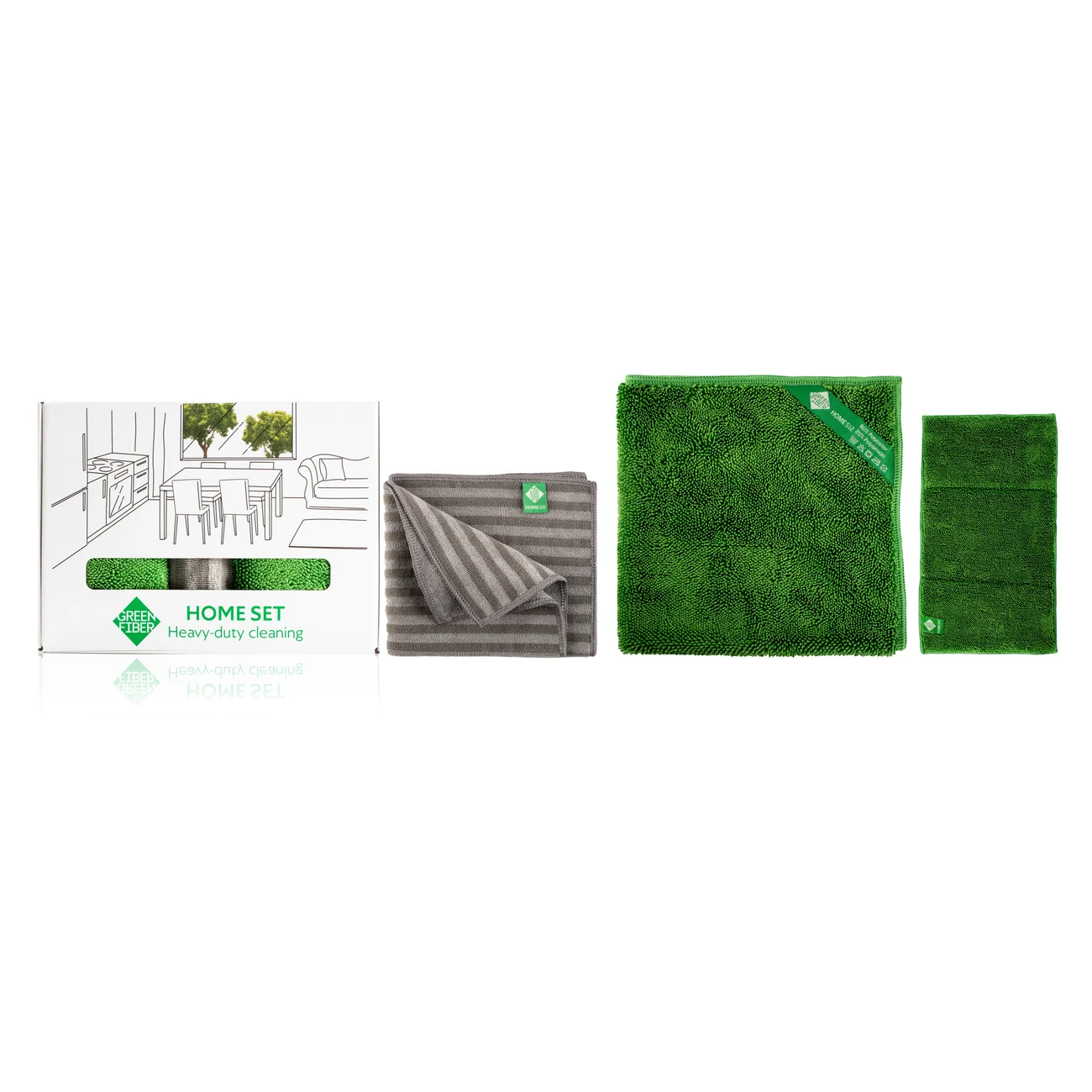 HOME SET Heavy-duty cleaning Komplet za čišćenje tvrdokorne prljavštine