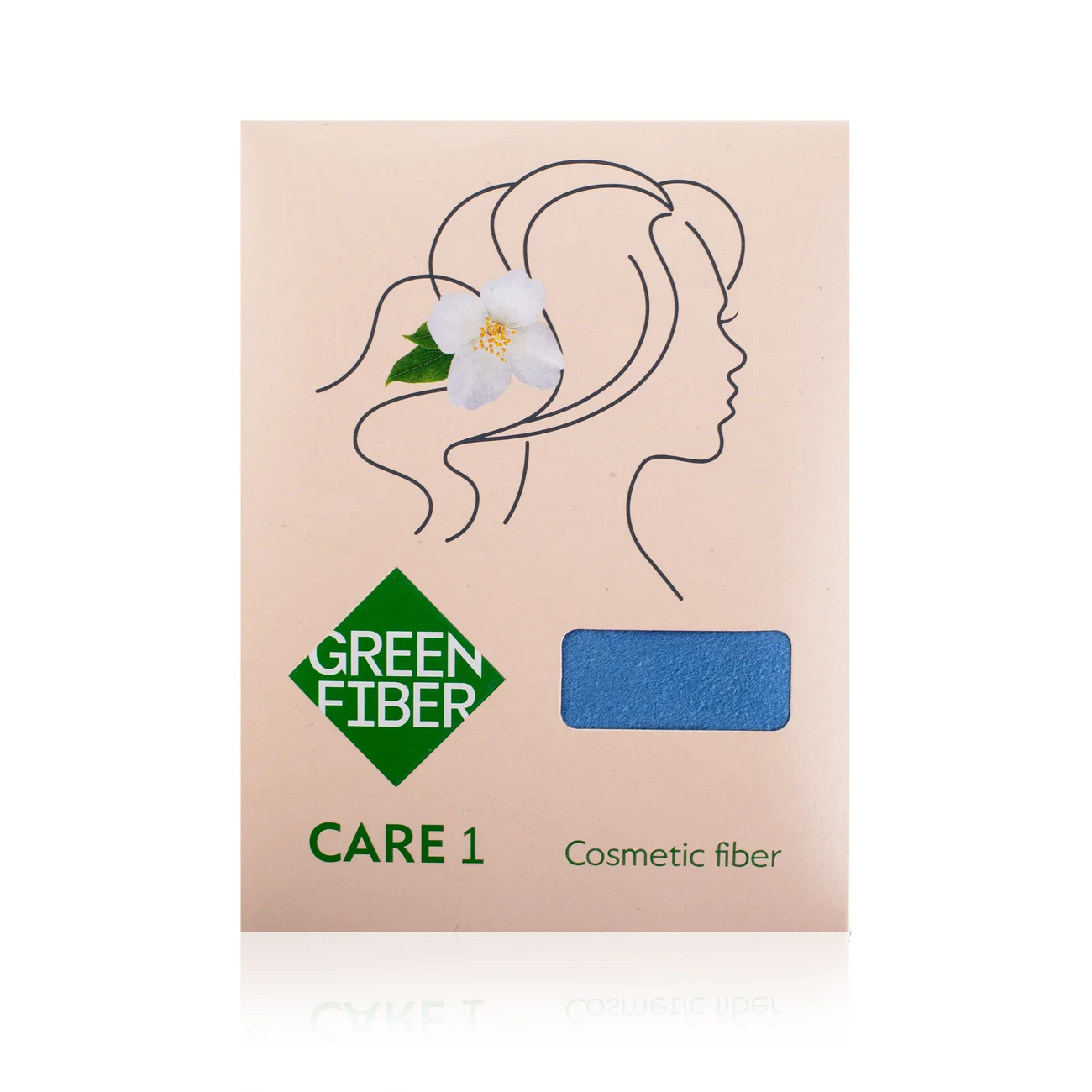 CARE 1 Cosmetic fiber, blue