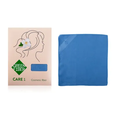Green Fiber CARE 1 Kosmetik lif, mavi