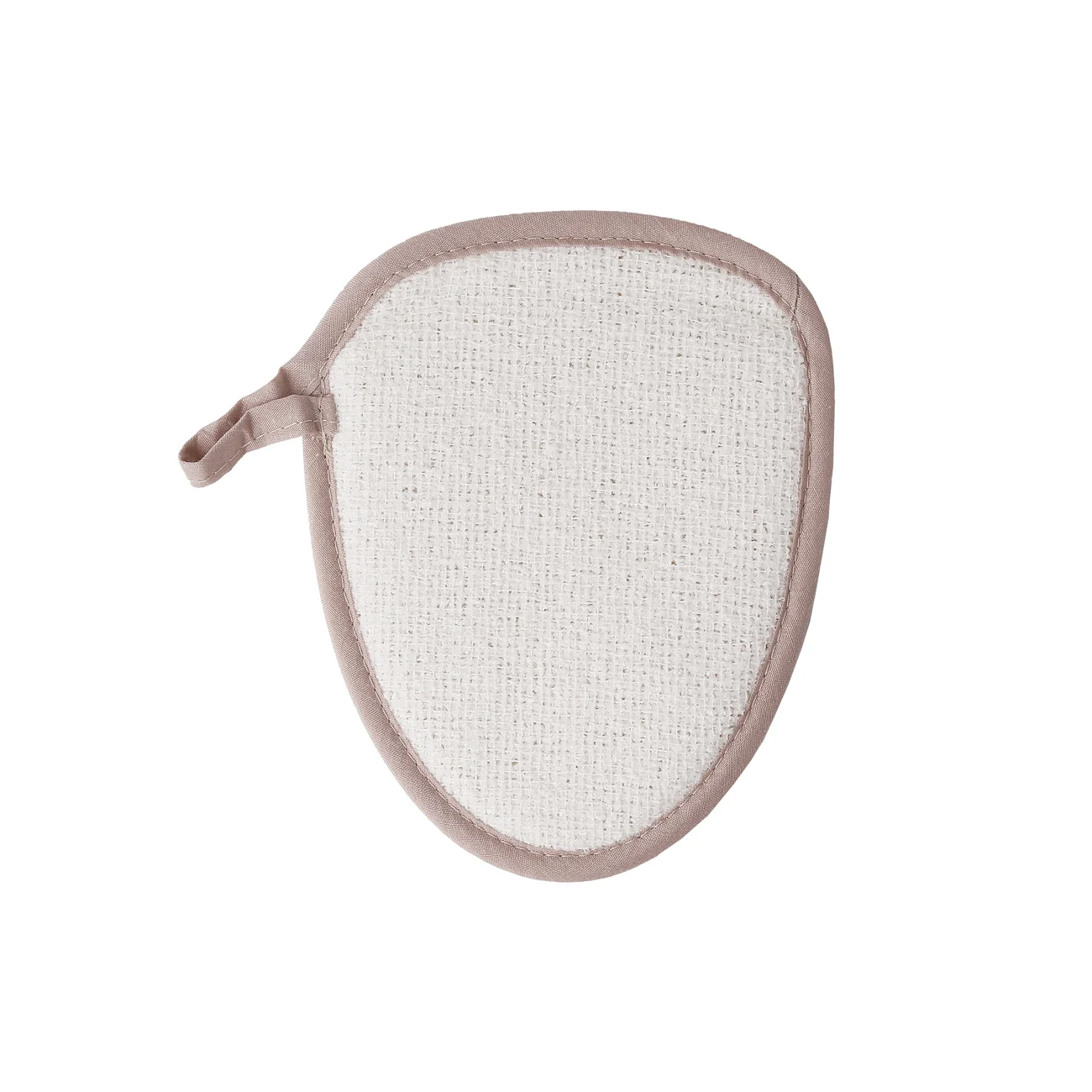 Green Fiber CARE 15 Double-sided sponge mitten, beige
