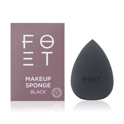 Foet Makeup Sponge, Black