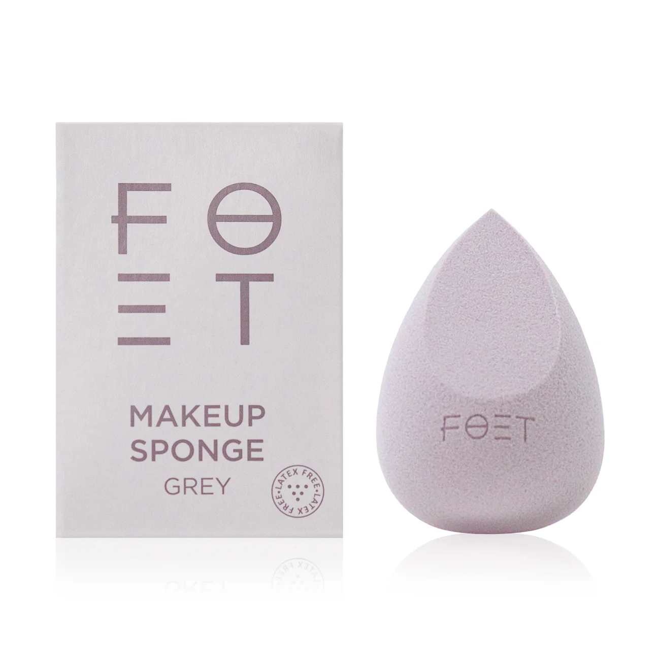 Foet Makeup Sponge, Grey
