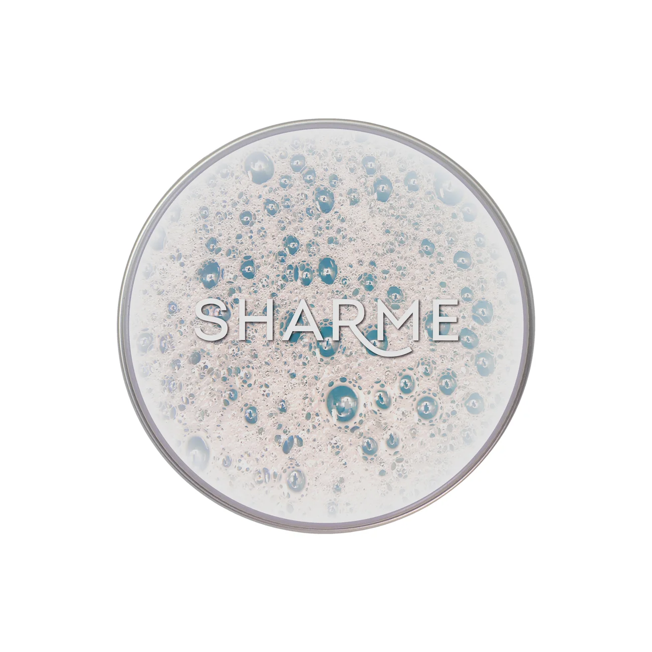 SHARME container for solid shampoo, silver