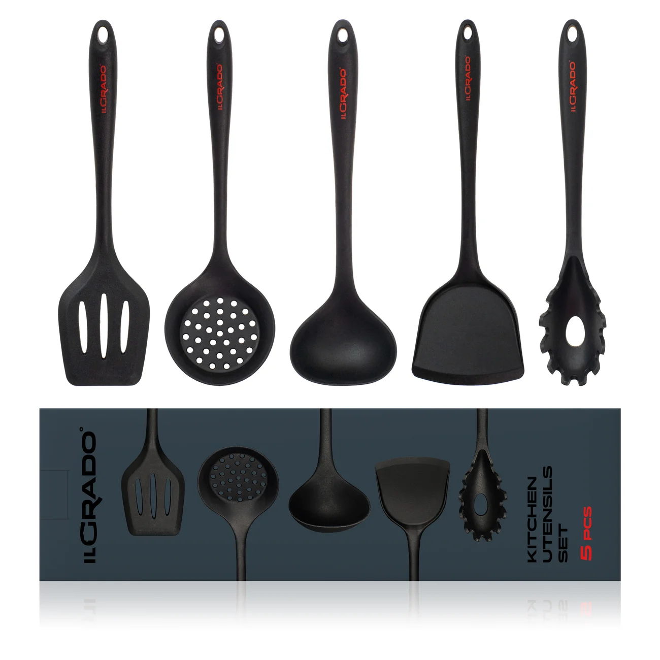 IL GRADO kitchen accessories set, 5 items
